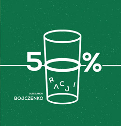 Okładka książki "50% racji" Obojczenki.